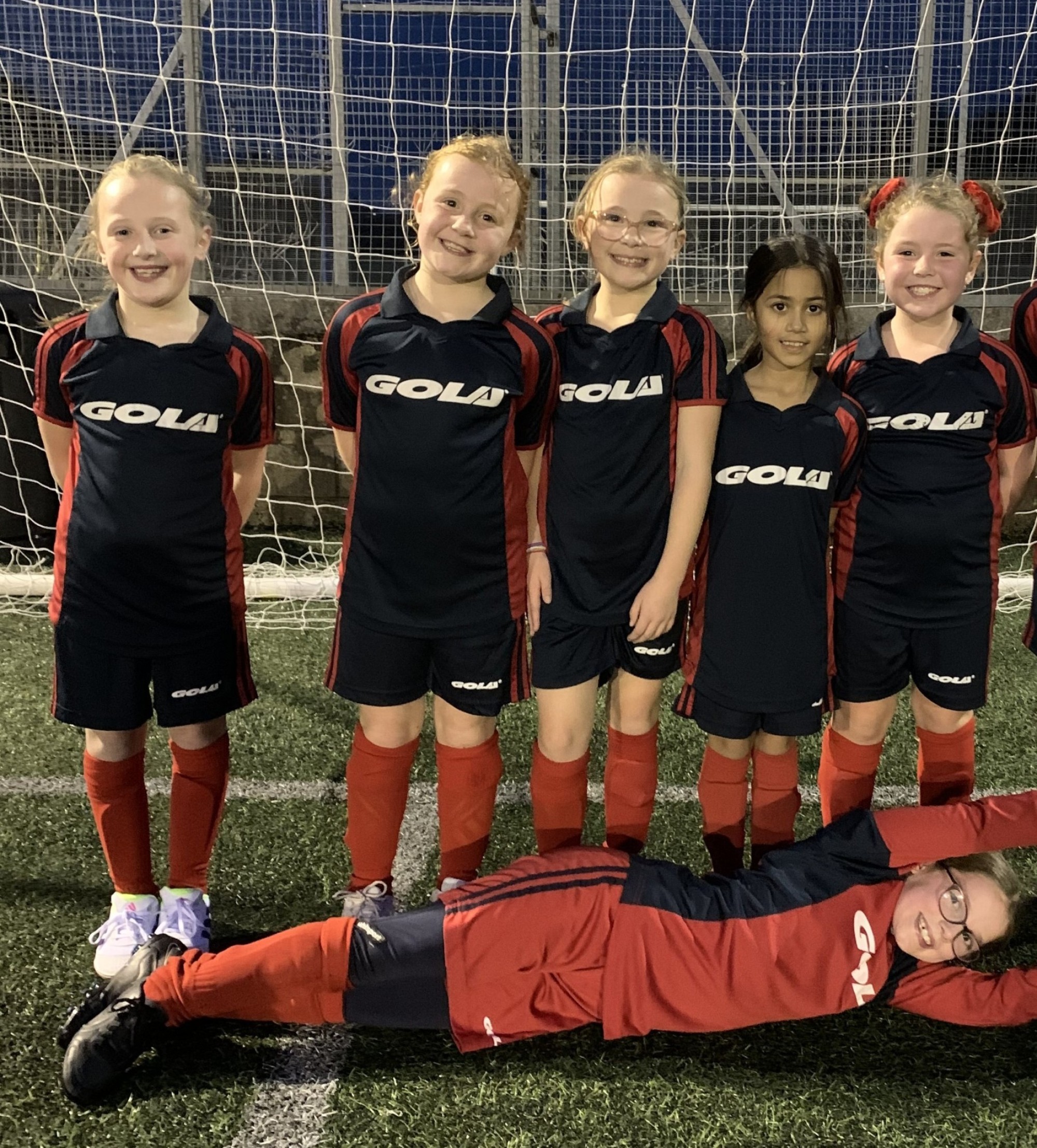 Girls 3 and 4 football